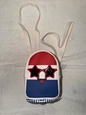 Bath & Body Works Kids Red White Blue Star-Sunglasses Mini Backpack